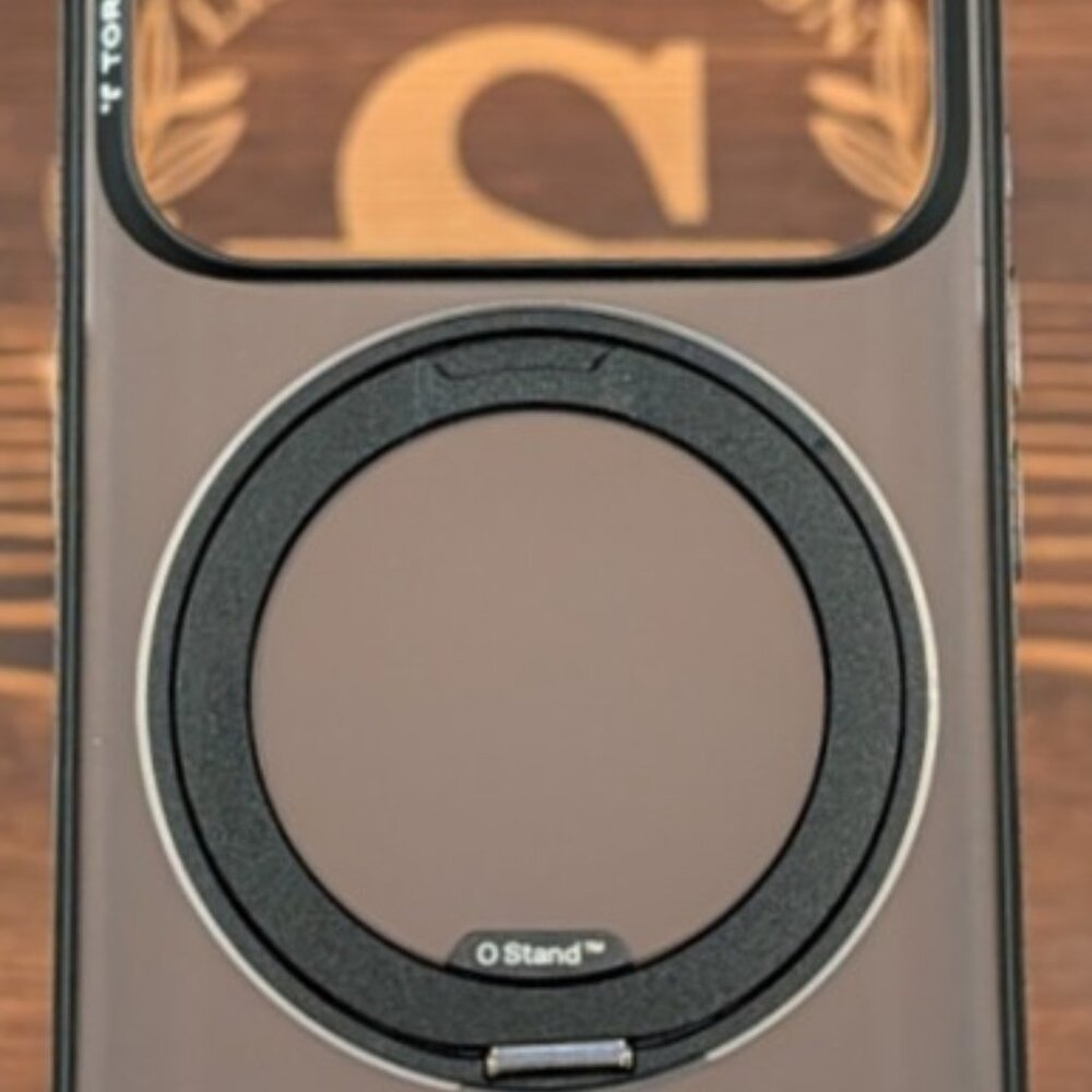 iPhone 17 Pro Ostand O3 Fitness Slim Case 360 Magnetic Stand MagSafe-Black